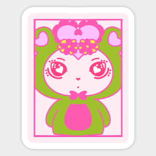 Frog Princess Sticker